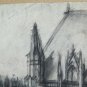 View Cathedral Gothic Drawing Antique Opera Pierre Eug&Atilde;&uml;ne Duteurtre Dut BM53.1