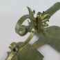 Wall Wrought Iron Forged by Hand With Locket Bird Golden CH38