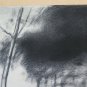 Large Drawing Antique landscape Bucolic Studio Pierre Duteurtre Dut BM53.1