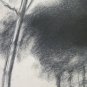 Large Drawing Antique landscape Bucolic Studio Pierre Duteurtre Dut BM53.1
