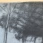Large Drawing Antique landscape Sketch Studio Pierre Duteurtre Dut BM53.1