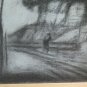 Large Drawing Antique landscape Sketch Studio Pierre Duteurtre Dut BM53.1