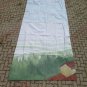 208x490 Antique Scenary Theatrical Painted Hand landscape Sky Blue CL3.10