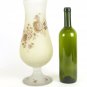 Jar For Blossom D I Glass Opal With Decoration Floral Vintage Old D'Age VN9