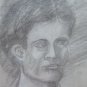 Drawing Antique Portrait Male Studio Sketch Beginning 900 Pencil paper MD10