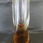 Jar Of Glass Art Vintage Design Czech Republic Glass R121