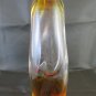 Jar Of Glass Art Vintage Design Czech Republic Glass R121