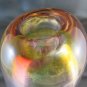 Jar Of Glass Art Vintage Design Czech Republic Glass R121