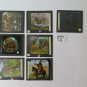 7 Ancient Slide Colours On Glass Magic Lantern Slides Photographs Photo BM56R