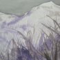 Painting Abstract Watercolour On paper With Technical Experimental Frost P14