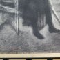 Large Drawing Charcoal Antique Portrait Male Pierre Duteurtre Dut BM53.1