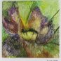 Painting Floral oil On Board Painting Style Impressionist Vintage VN12