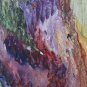 Painting Floral oil On Board Painting Style Impressionist Vintage VN12