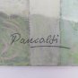 Painting Abstract Floral Signed Pancaldi Painting Technical Of Ice Frost P10