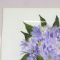 Old Painting Floral Blossom Signed Saba Watercolour On paper X11
