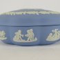 Box Wedgwood Ceramics Azure White Icarus & Daedalus Vintage X3