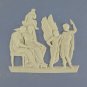 Box Wedgwood Ceramics Azure White Icarus & Daedalus Vintage X3