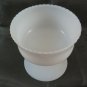 Small Stem Glass Opal Vintage Jar Collectibles Glass BM13