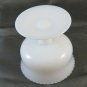 Small Stem Glass Opal Vintage Jar Collectibles Glass BM13