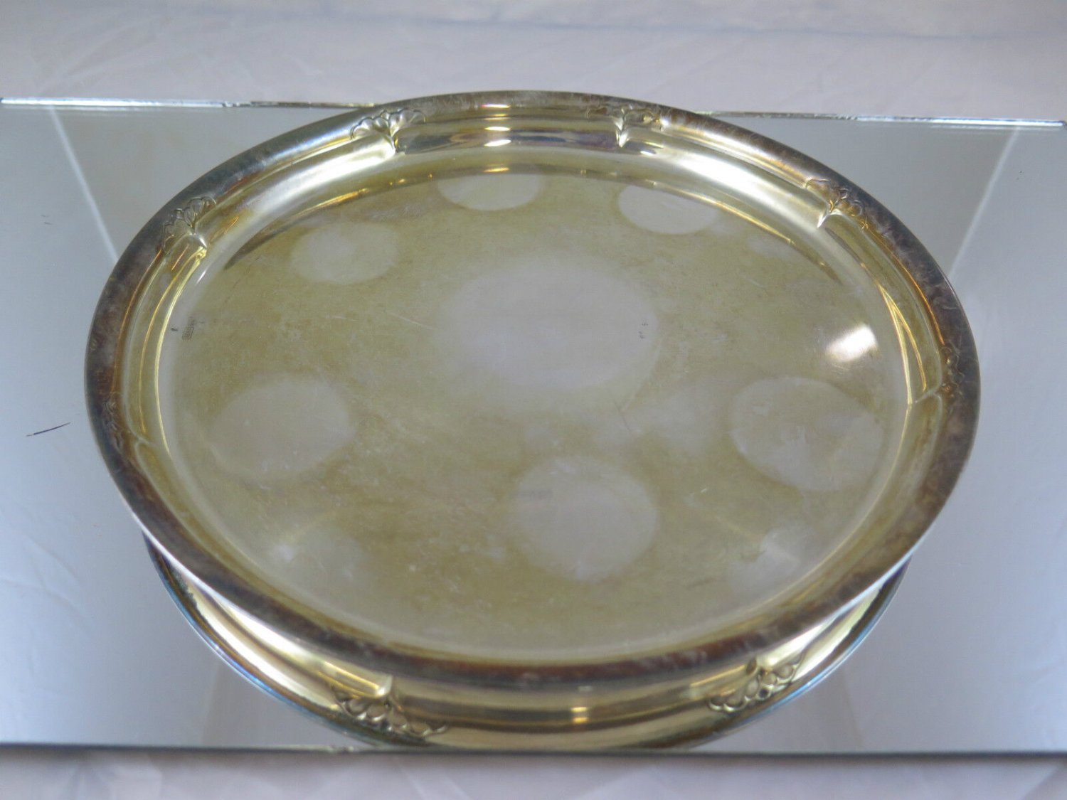 Elegant Tray Centerpieces Sheffield Vintage First Twentieth Century England R23