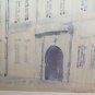 Antique Watercolour On paper Glimpse of A City' Nordic Signed Original G3