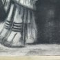 Antique Drawing Opera Of Painter Pierre Duteurtre Dut Figure Feminine BM53.1