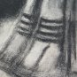 Antique Drawing Opera Of Painter Pierre Duteurtre Dut Figure Feminine BM53.1