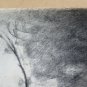 Drawing Antique landscape Countryside Carbon, Pierre Duteurtre Said Dut BM53.1 B