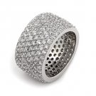 PAVE CZ WIDE RING