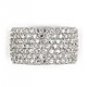 PAVE CZ WIDE RING