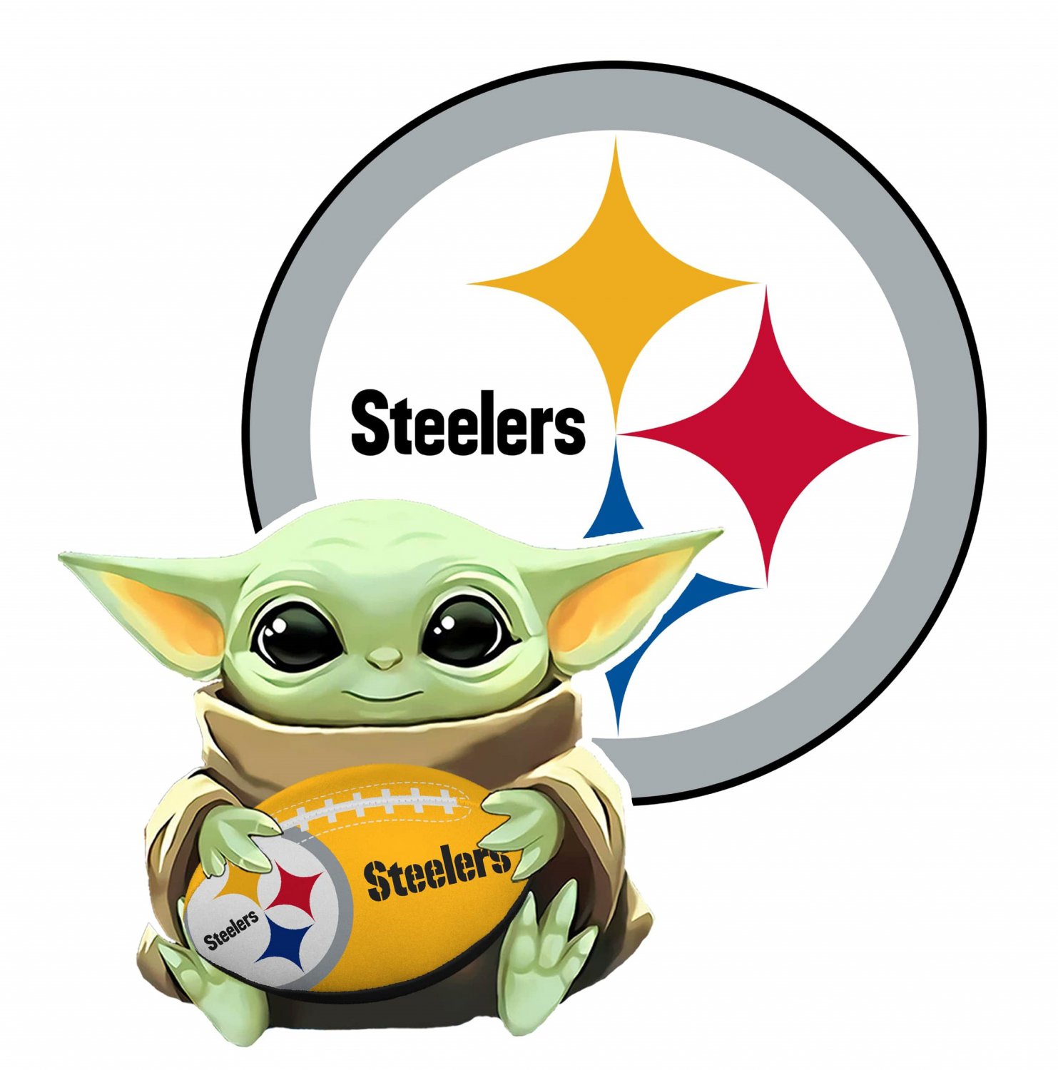 baby yoda pittsburgh steelers