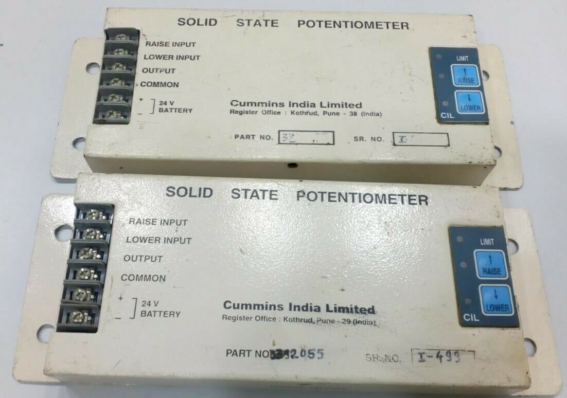 Cummins Solid State Potentiometer Part No. 3877372