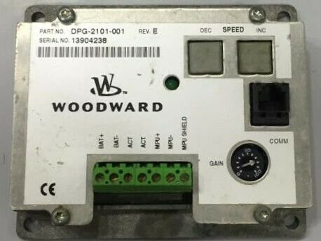 Cummins/Woodward Governor Controller Part No. DPG-2101-001. Serial No.16516143