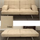 Chai Microsuede Sofa Bed