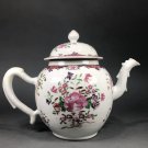 Large Qianlong Chinese Famille Rose Tea Pot Qianlong, 18th c