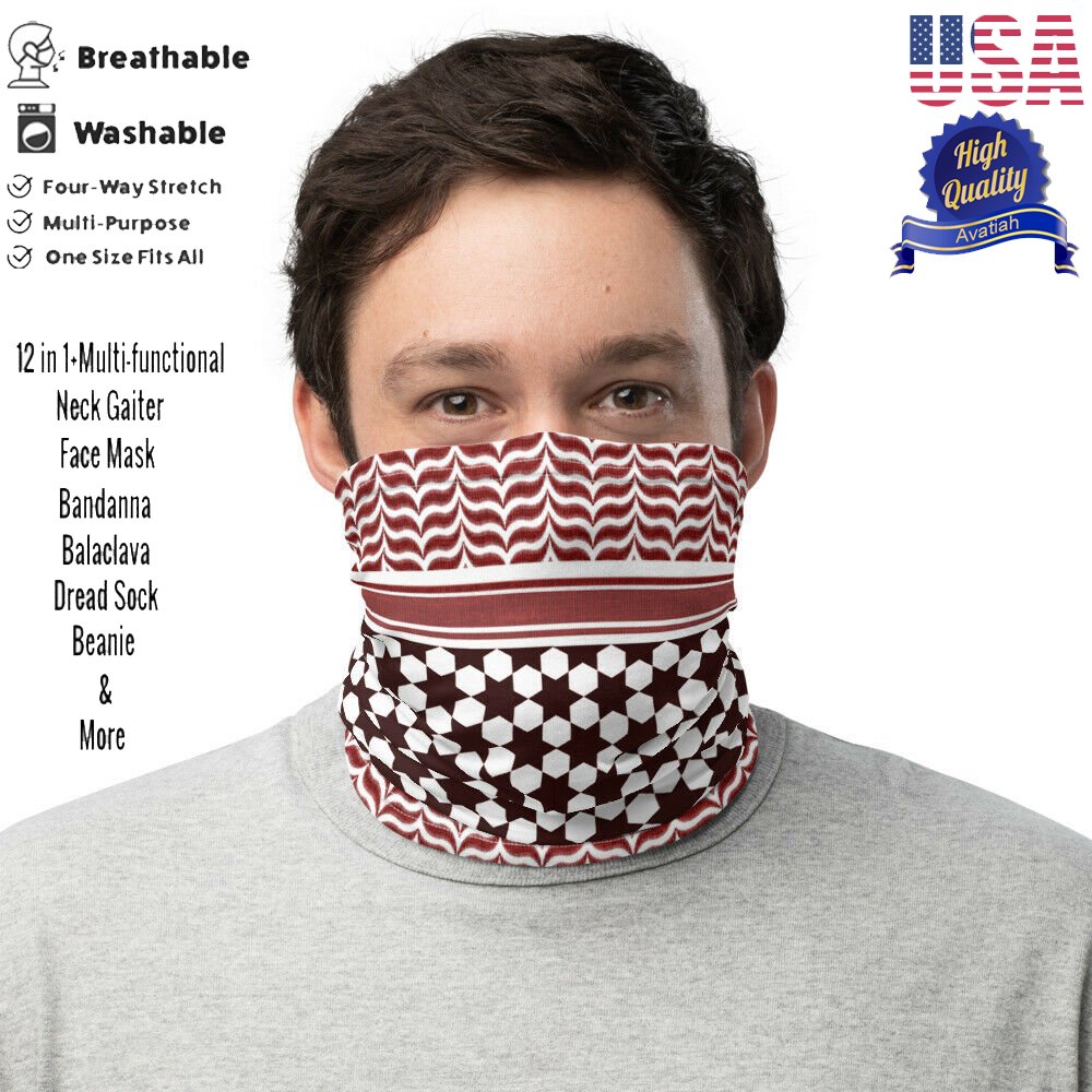 Keffiyeh Shemagh Neck Gaiter Headdress Scarf Headband Ancient Jewish