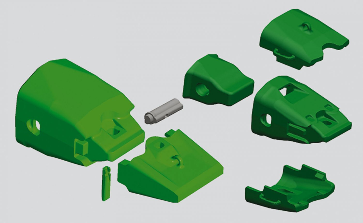 CAT Mining Excavator Tooth and Lip Shroud