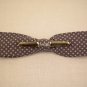 Midnight Stars- Large Clip On Bow Tie