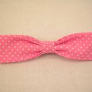 Cotton Candy- Large Clip On Bow Tie