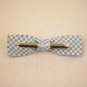 Checkers Anyone- Small Clip On Bow Tie