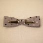 Fifity Shades of Polka Dots-Small Clip On Bow Tie