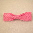 Cotton Candy- Small Clip On Bow Tie