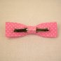 Cotton Candy- Small Clip On Bow Tie
