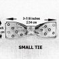 Cotton Candy- Small Clip On Bow Tie