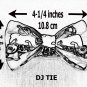 DJ Clip On Tie- Red