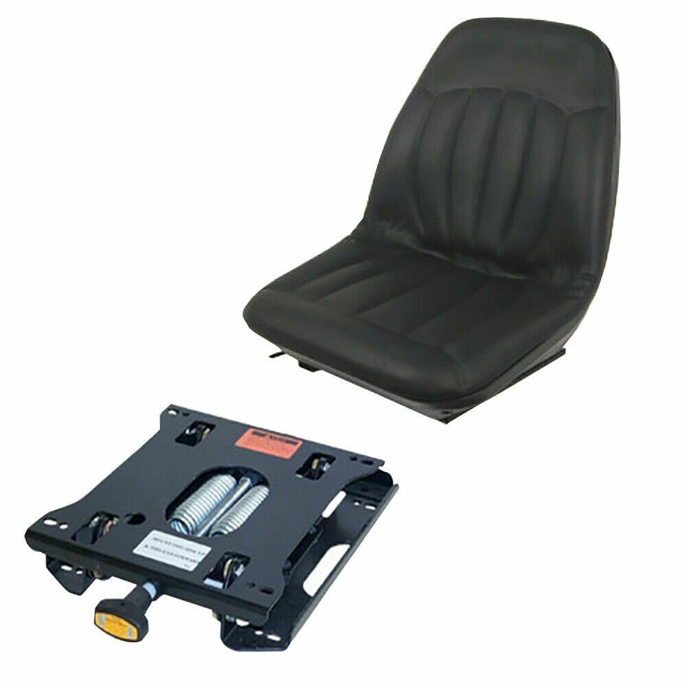 Black Suspension Seat for Fits Bobcat Skid Steer S205 S220 S160 S175