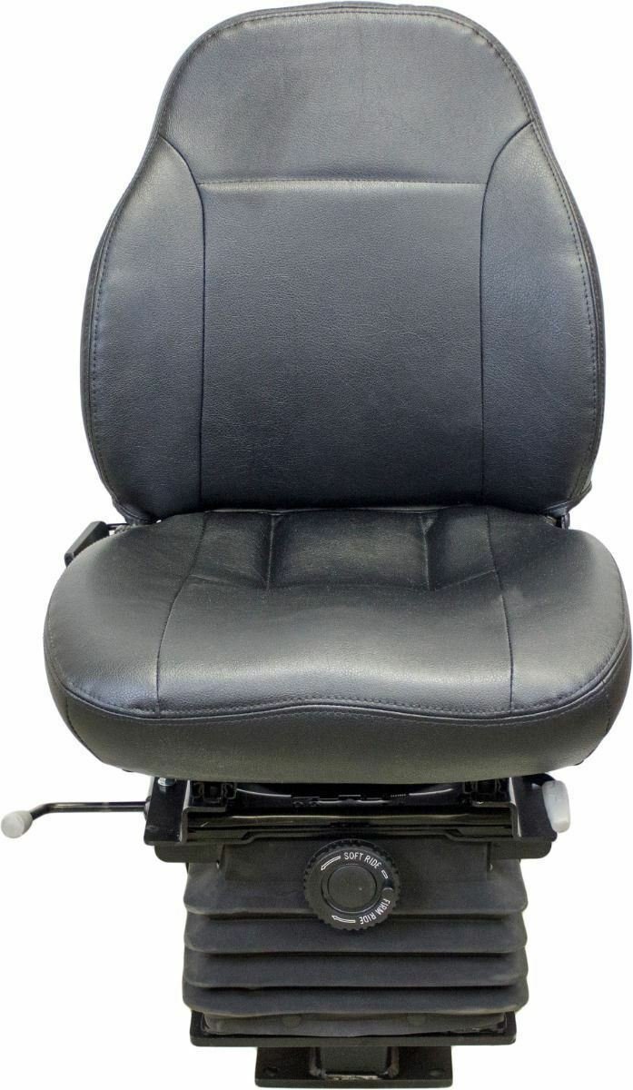 Case Backhoe Seat Black Vinyl Fits 480C 480D 480E 480F 570LXT 580M 580