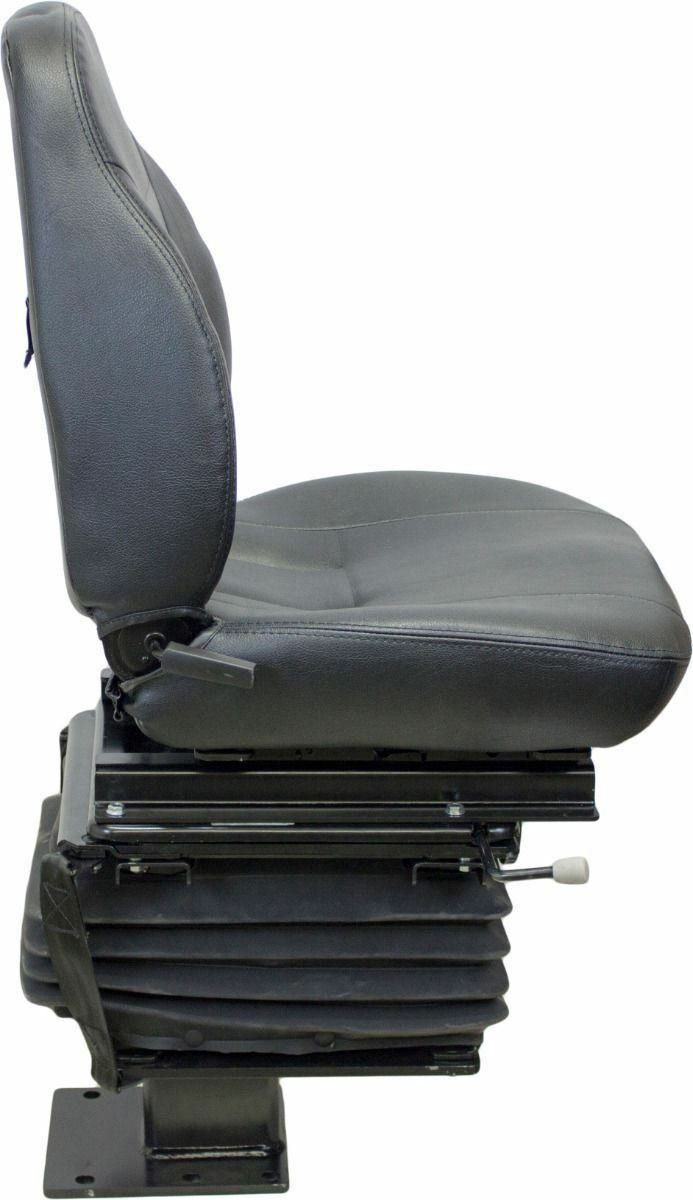 Case Backhoe Seat Black Vinyl Fits 480C 480D 480E 480F 570LXT 580M 580