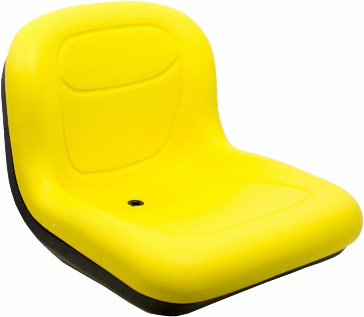 Milsco XB150 Yellow Vinyl Seat 15.5" Tall with Multiple Mounting Fits