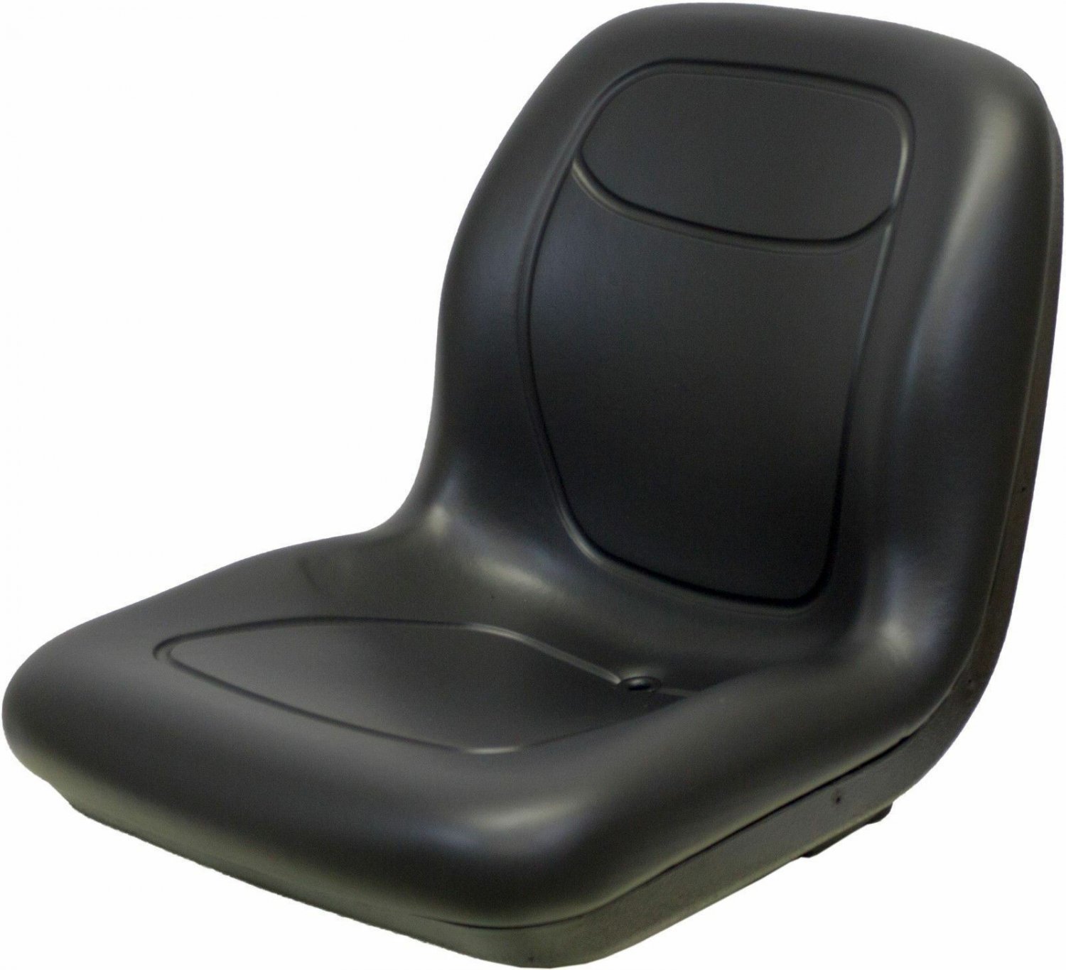 Milsco XB180 Black Seat Fits John Deere Gators and Lawn Mowers Toro Scag etc